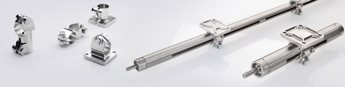 RK Rose+Krieger Edelstahl Rohrverbinder und Edelstahl Lineareinheit e II
