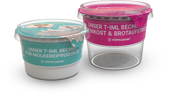 Pöppelmann FAMAC® Quarkbecher Monomaterial