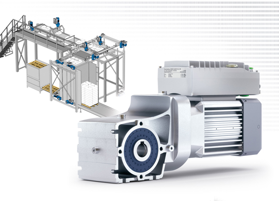 Getriebebau NORD End of line packaging