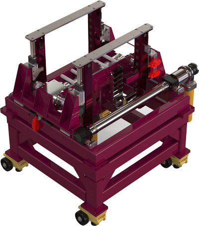 Leantechnik 2-Achs-Positioniersystem