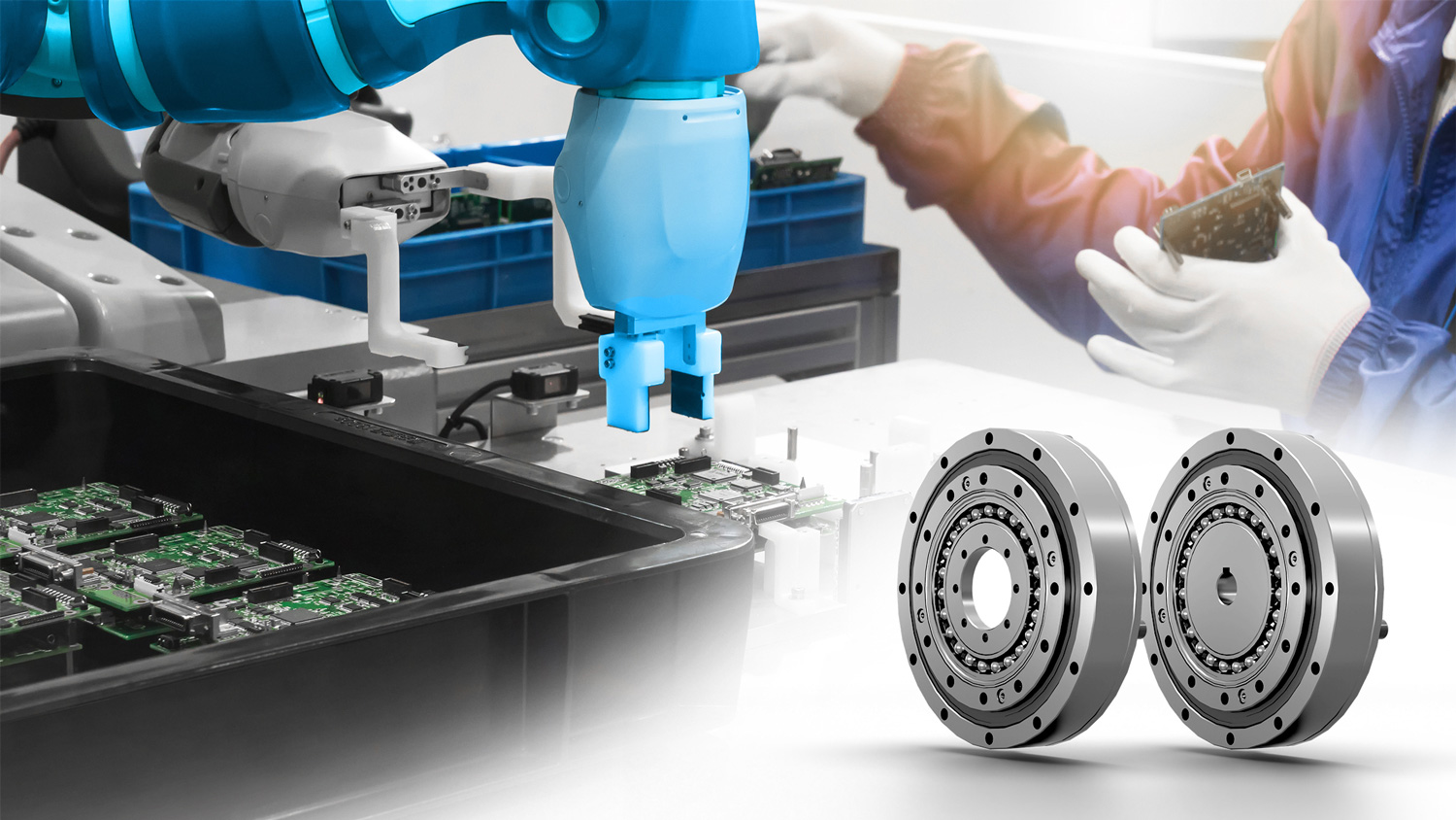 Nabtesco Shortgetriebe Cobots